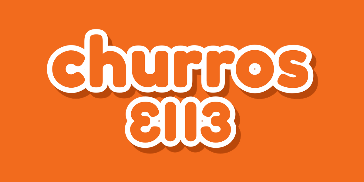Logo nuevo de Churros El 13