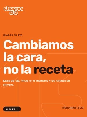 Publicación de Churros El 13