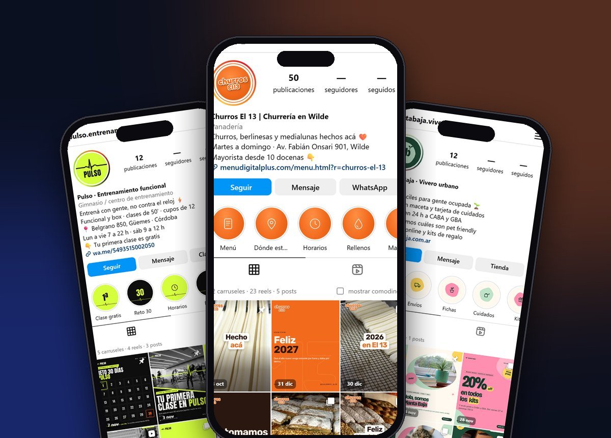 Community manager en Buenos Aires: ejemplos de Instagram de DpEstudio