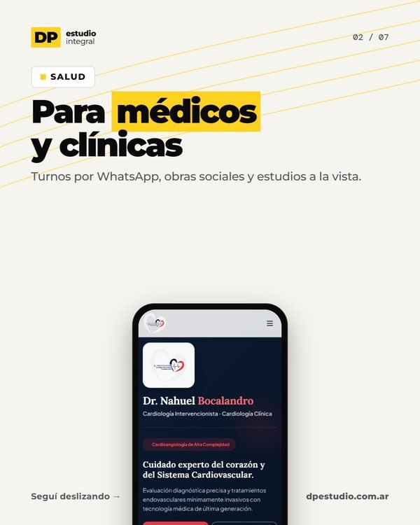 Para médicos y clínicas · DP Estudio Integral