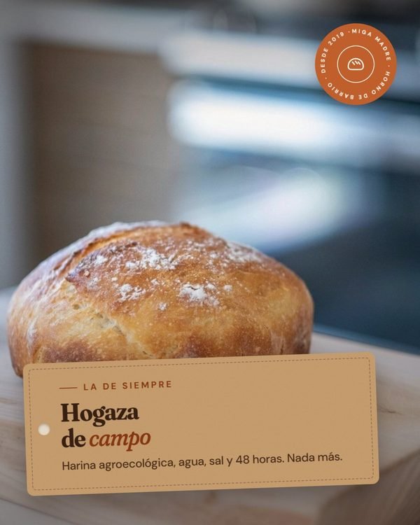 Hogaza de campo · Miga Madre