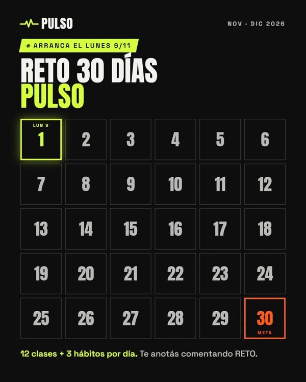 Reto 30 días Pulso · Pulso