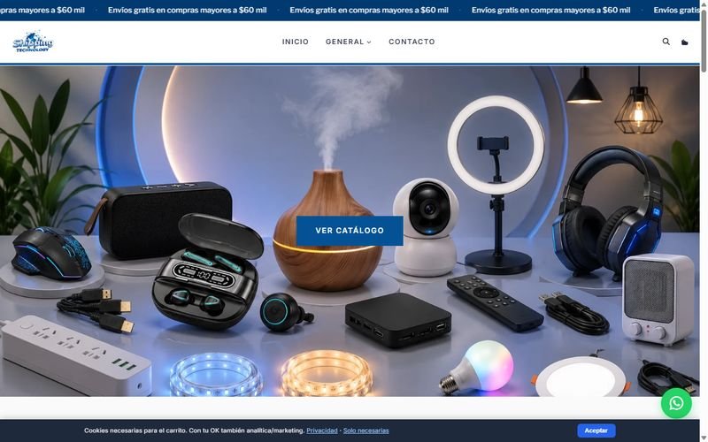 Sitio web de Shipping Technology hecho por DpEstudio