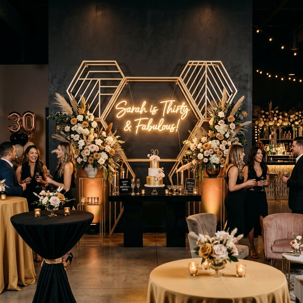 Ambientación de Eventos Sociales para Adultos