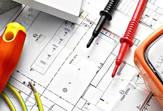 Planos eléctricos y herramientas de medición