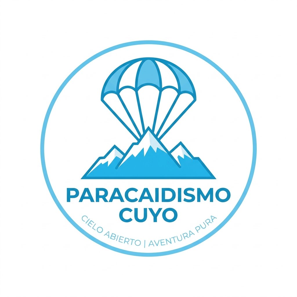 Paracaidismo Cuyo Logo