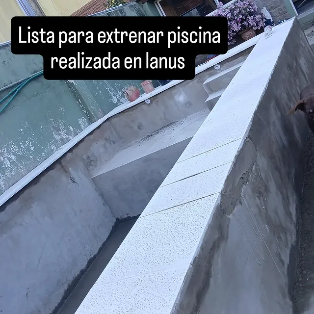 Proceso construccion piscina
