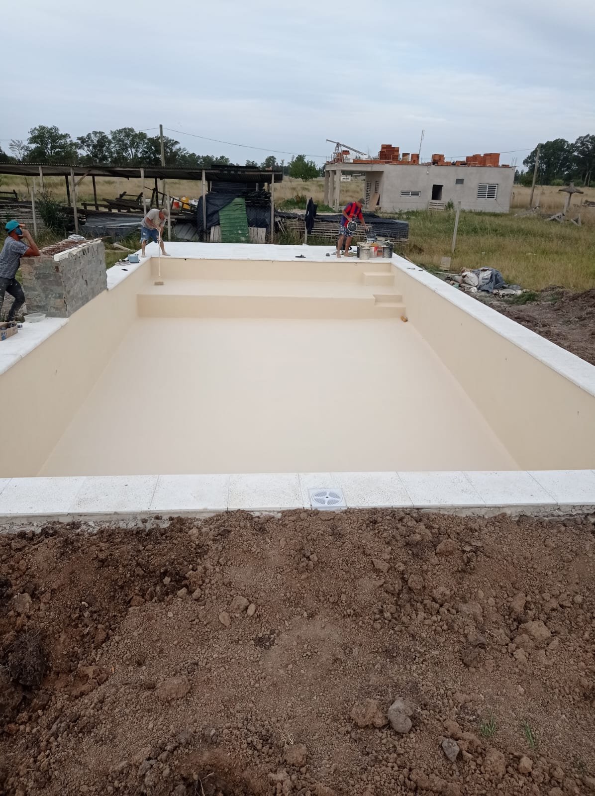 Piscina en country