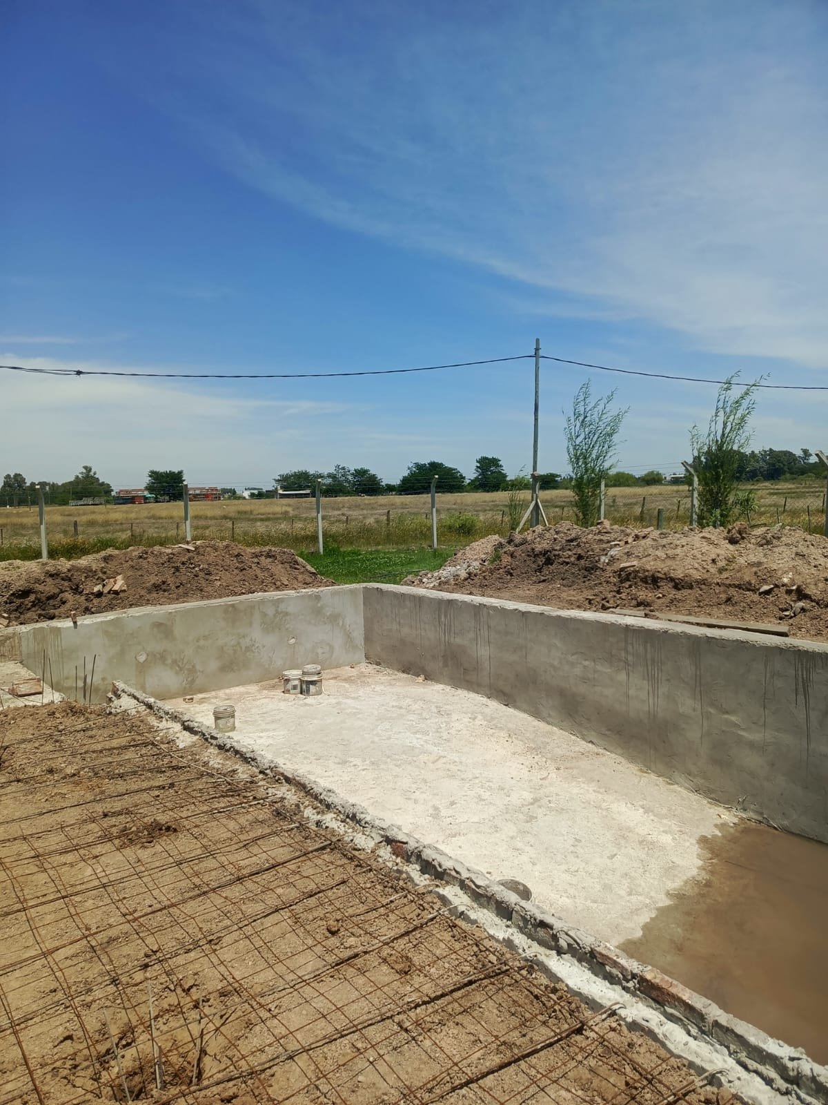 Piscina lista para usar