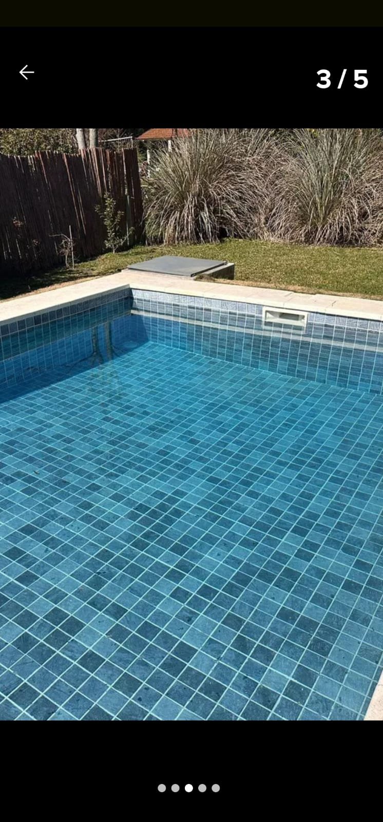 Piscina en country o barrio privado