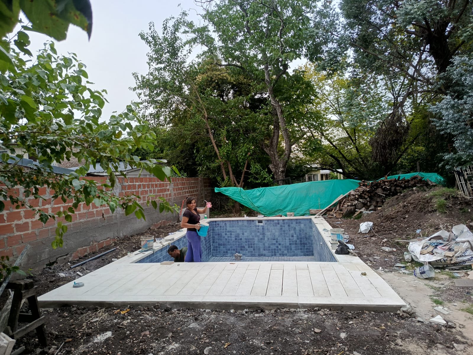 Construcción de piscinas en casas particulares AMBA