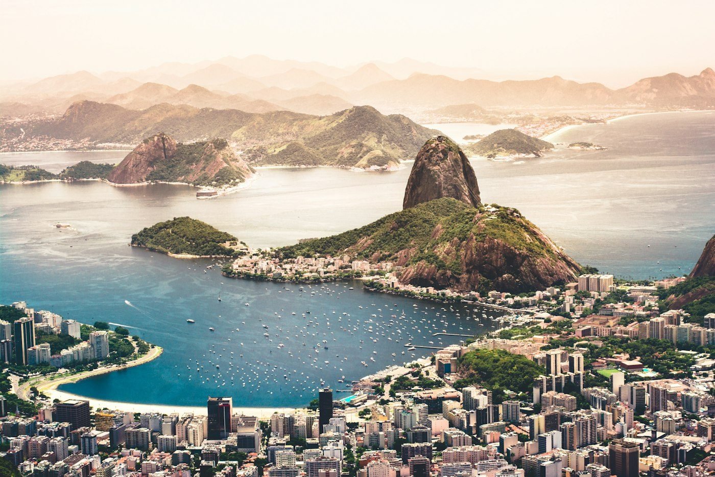 Bahía de Río de Janeiro, con el Pan de Azúcar