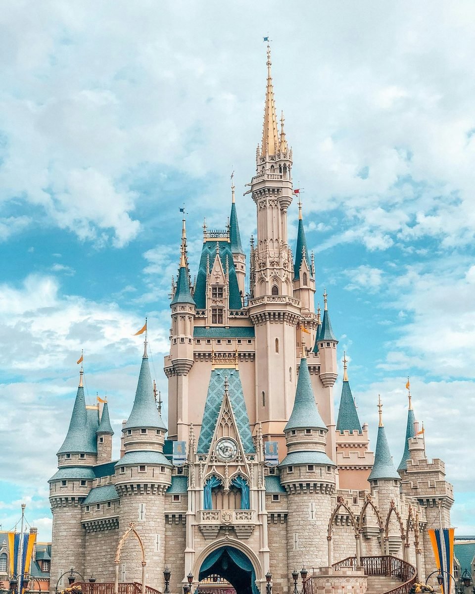 Castillo de los parques de Disney