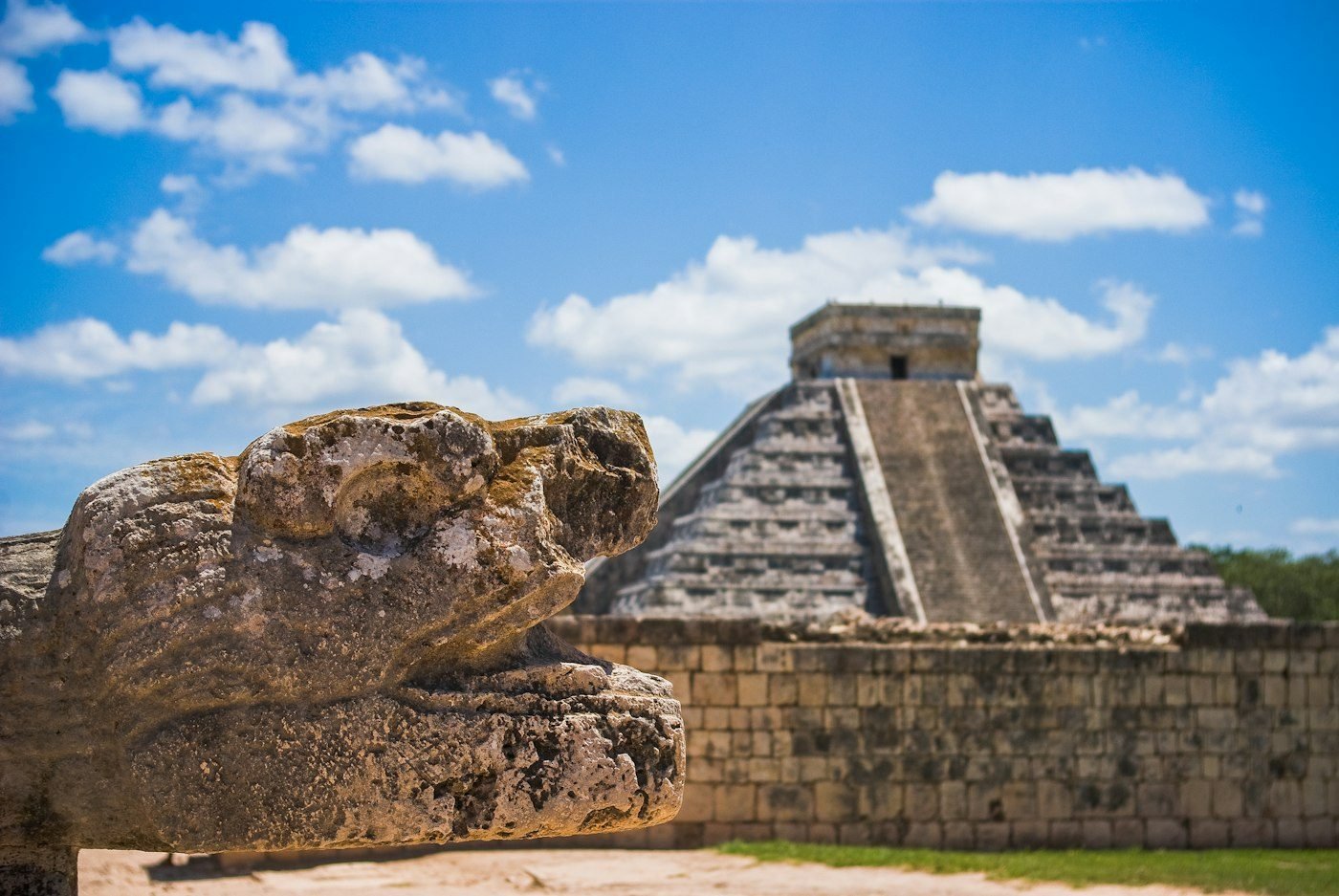 Pirámide de Chichén Itzá, en México