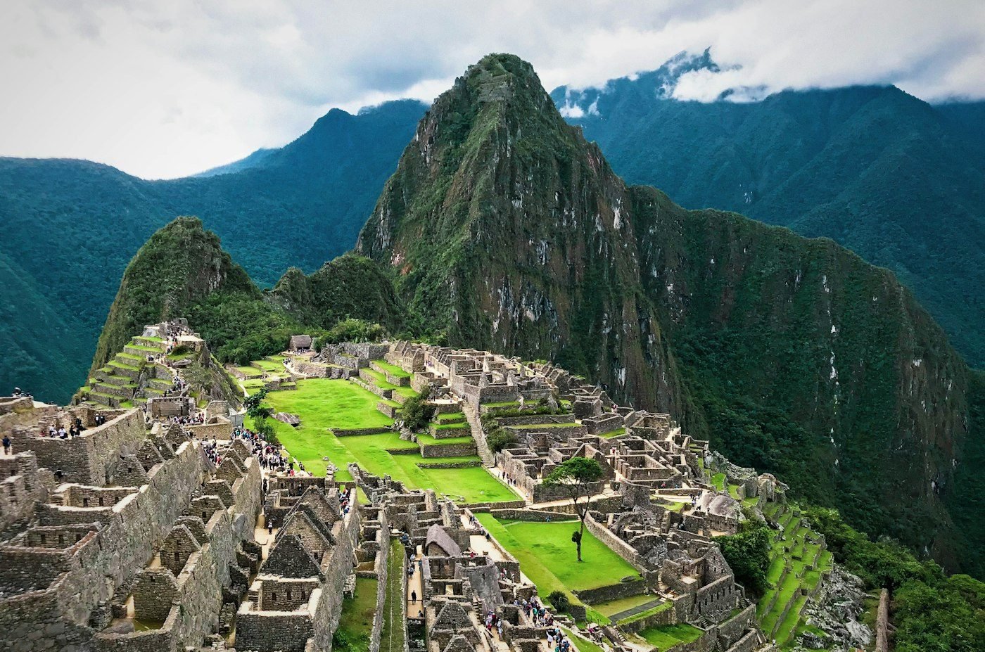 Ciudadela de Machu Picchu, en Perú